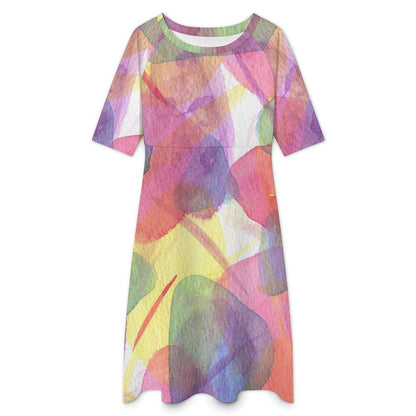 Vestido Largo Personalizable para Mujer | Tu Diseño en Tela Elástica