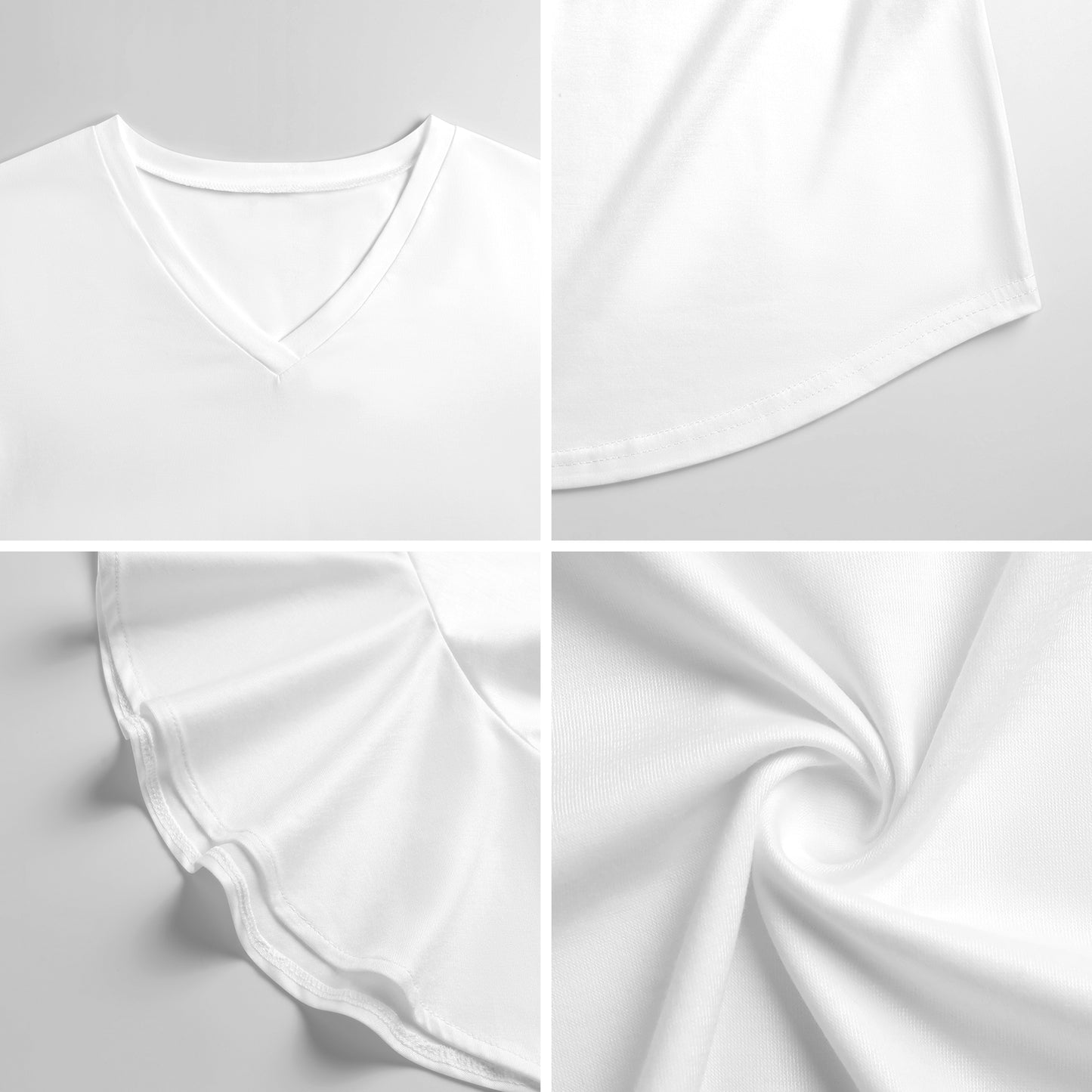Blusa con Holanes Personalizada para Mujer | Manga Acampanada