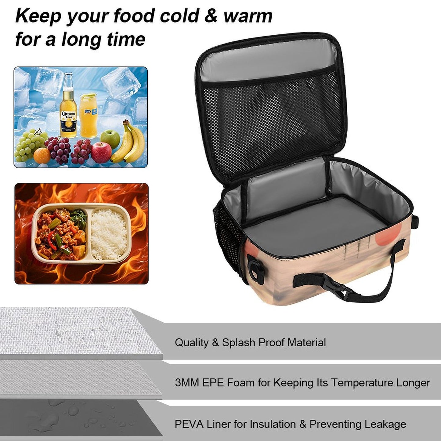 Lonchera Térmica Personalizada | Bolsa de Almuerzo con Foto