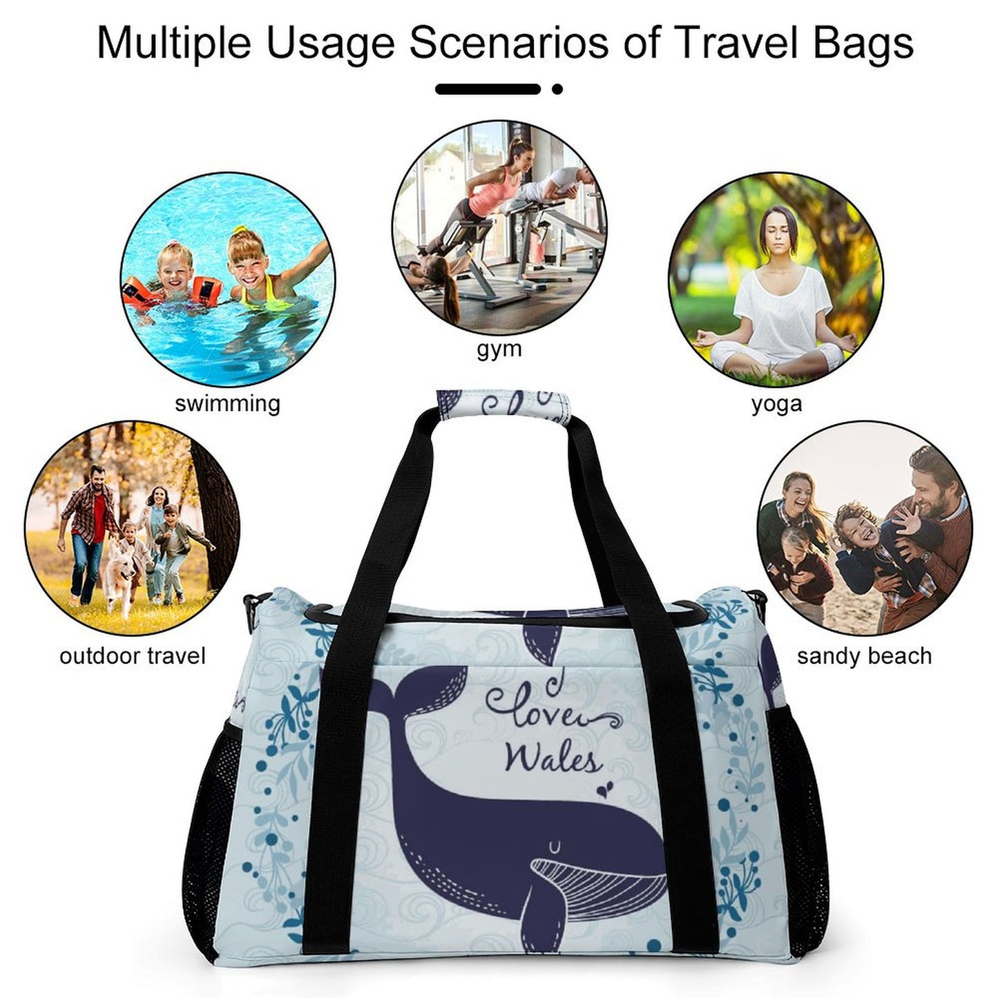 Bolsa de Viaje Duffle Personalizada | Tu Estilo para Cada Escapada