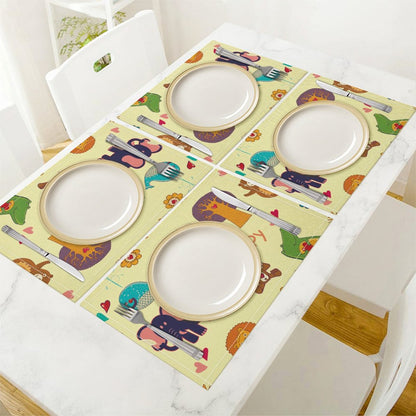 Manteles Individuales de Lino | Redescubre el Arte de la Sobremesa