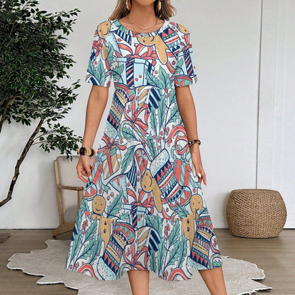 Vestido Largo Personalizable (S-8XL) | Ropa con Foto México