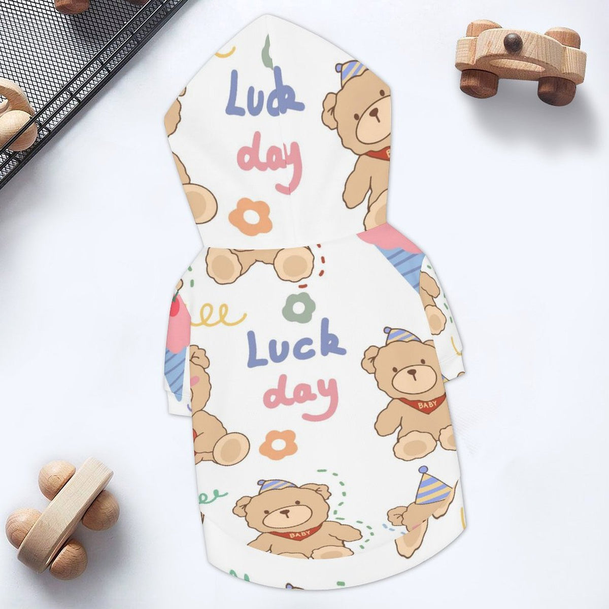 Sudadera con Capucha Personalizada para Mascotas Pequeñas