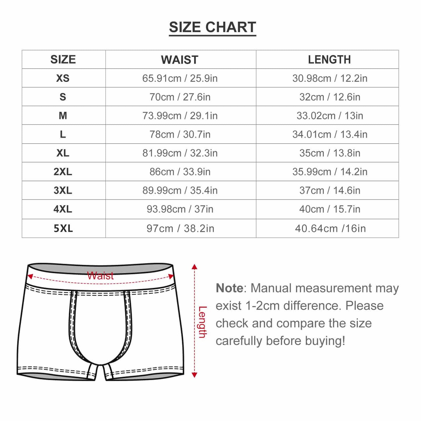 Bóxer Personalizado para Hombre | Ropa Interior con Foto Única