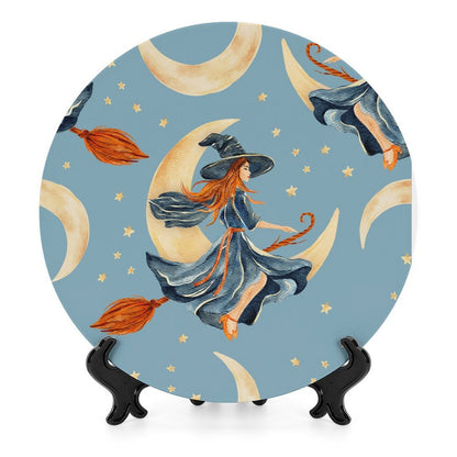 Lightweight Decorative Tray Witches, Flights, Moons, Broomsticks