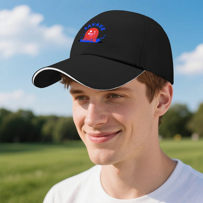 Gorra Sándwich Personalizada con Visera Bicolor y Estampado a Todo Color