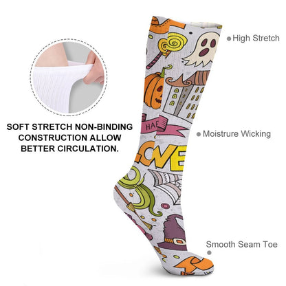 Calcetines Largos Personalizados Full Print | Crew Socks Diseño