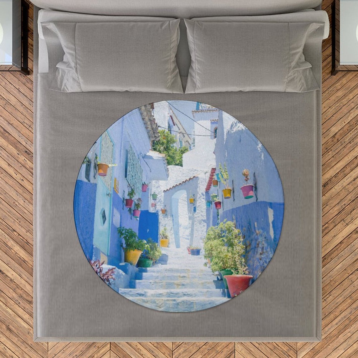 Manta Redonda Personalizada | Rompe las Reglas de la Decoración