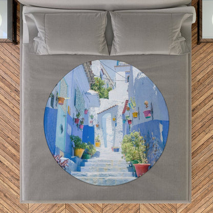 Manta Redonda Personalizada | Rompe las Reglas de la Decoración