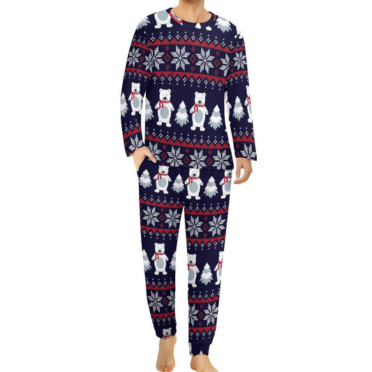 Pijama Hombre Personalizada | Set Largo Suave S-6XL Regalo