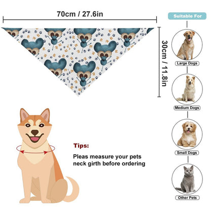 Anuncia tus Noticias con Estilo | Paliacate para Perro Personalizado