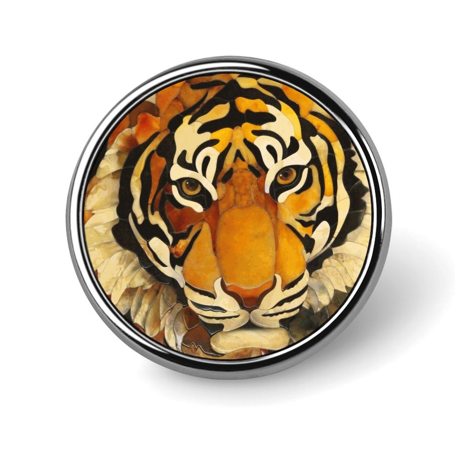 Pin Metálico Redondo Personalizado | Prendedor Clásico de 1 Pulgada