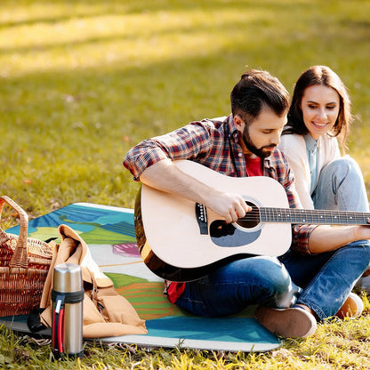 Días de Campo sin Complicaciones | Manta de Picnic Familiar Grande
