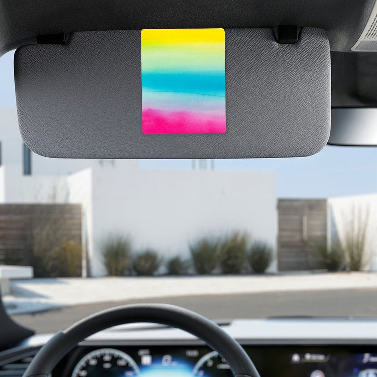 Clip Personalizable para Parasol de Auto en Acrílico