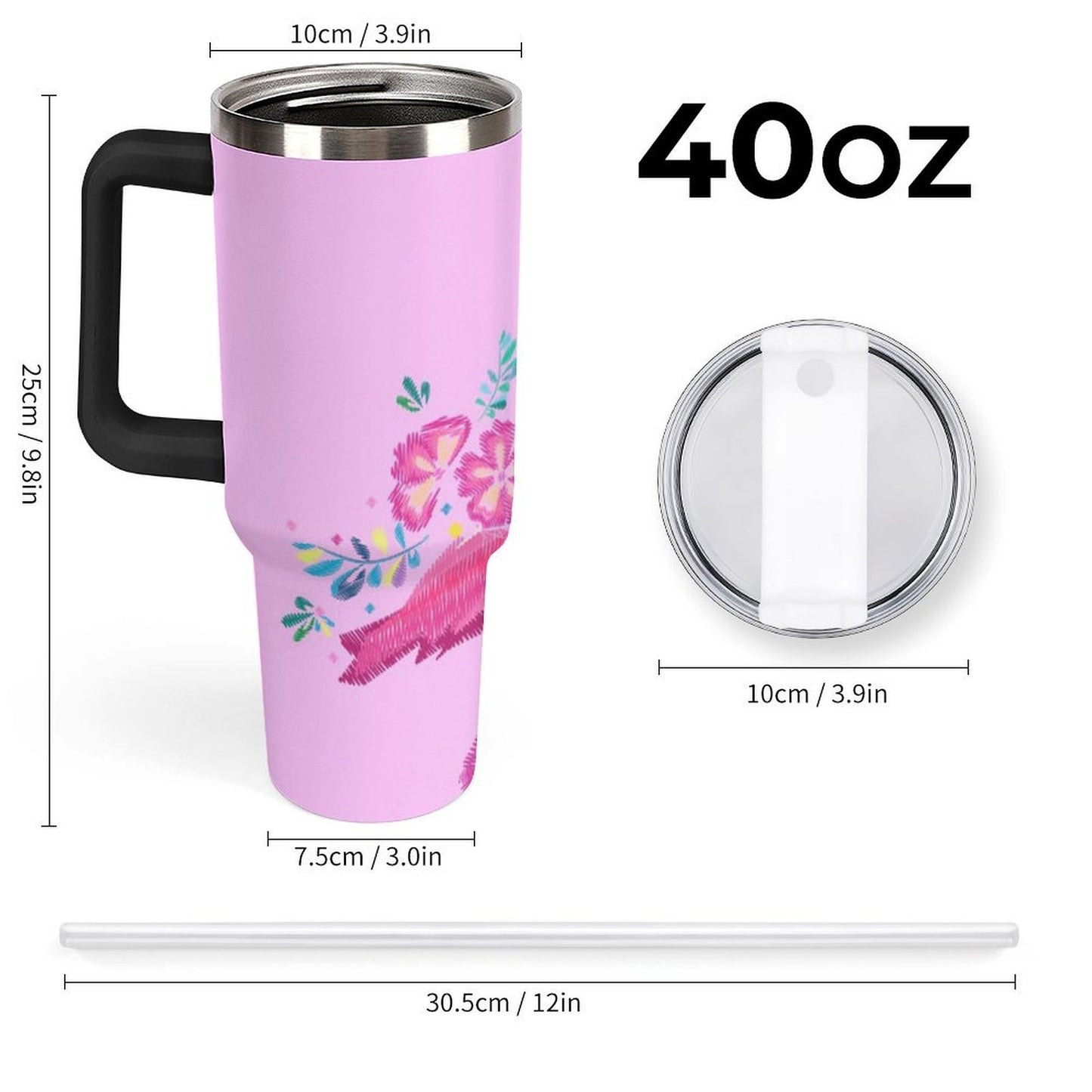 Vaso Térmico 40oz Personalizado | Termo con Foto o Logo México