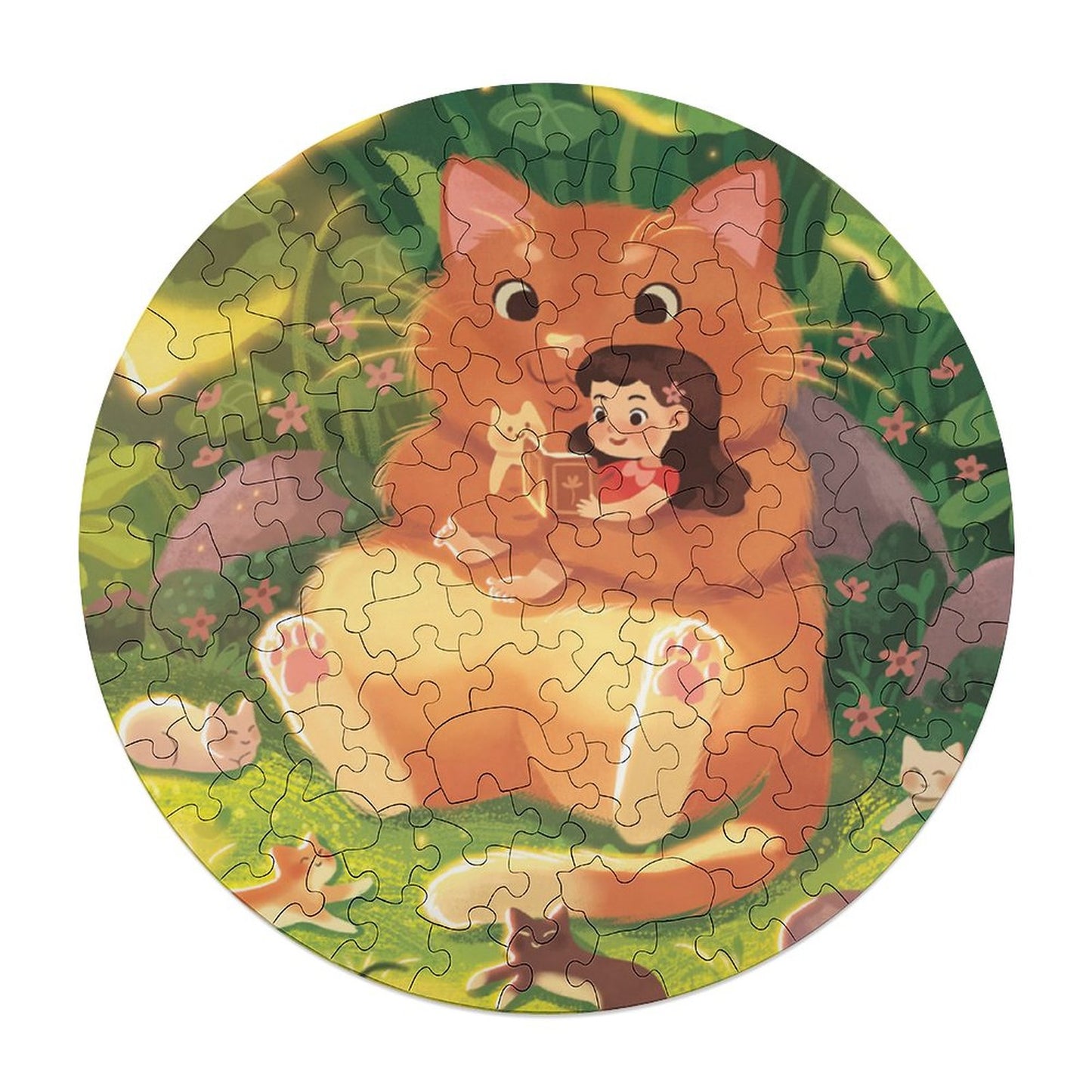 Rompecabezas de Madera Personalizado | Piezas Irregulares y Formas de Animales