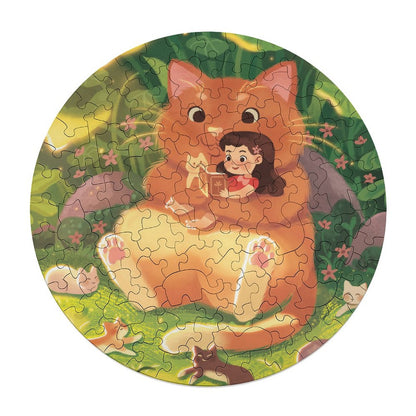 Rompecabezas de Madera Personalizado | Piezas Irregulares y Formas de Animales