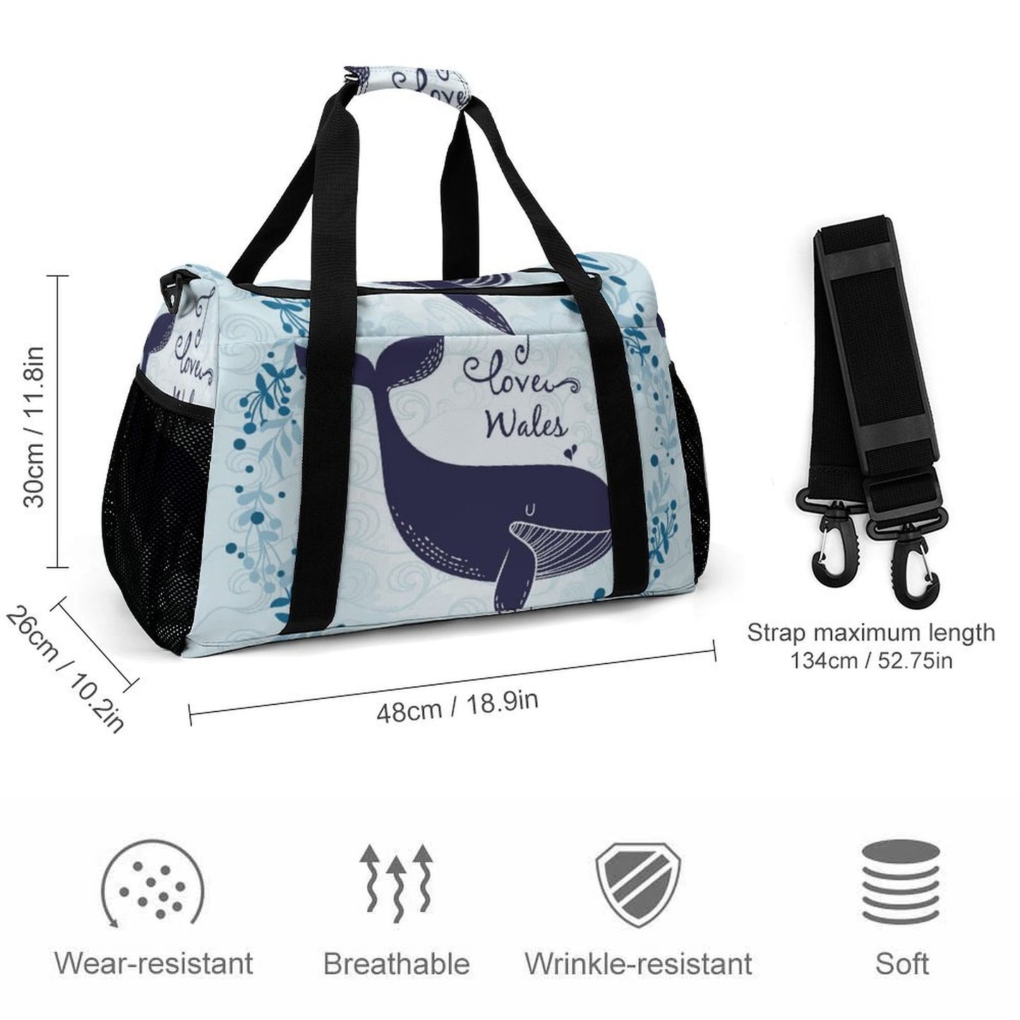 Bolsa de Viaje Duffle Personalizada | Tu Estilo para Cada Escapada