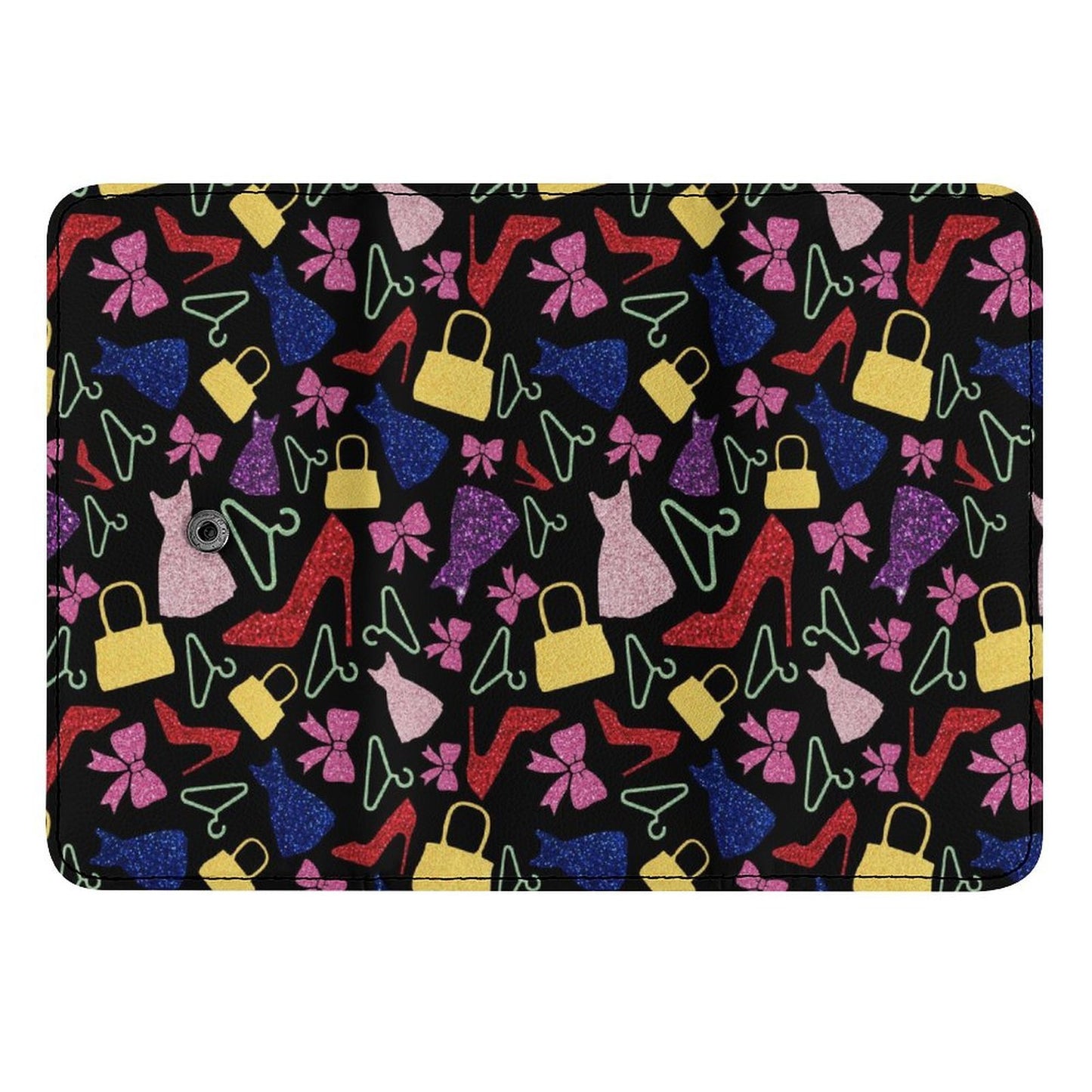Cartera Bifold de Piel Sintética Personalizada con Impresión UV