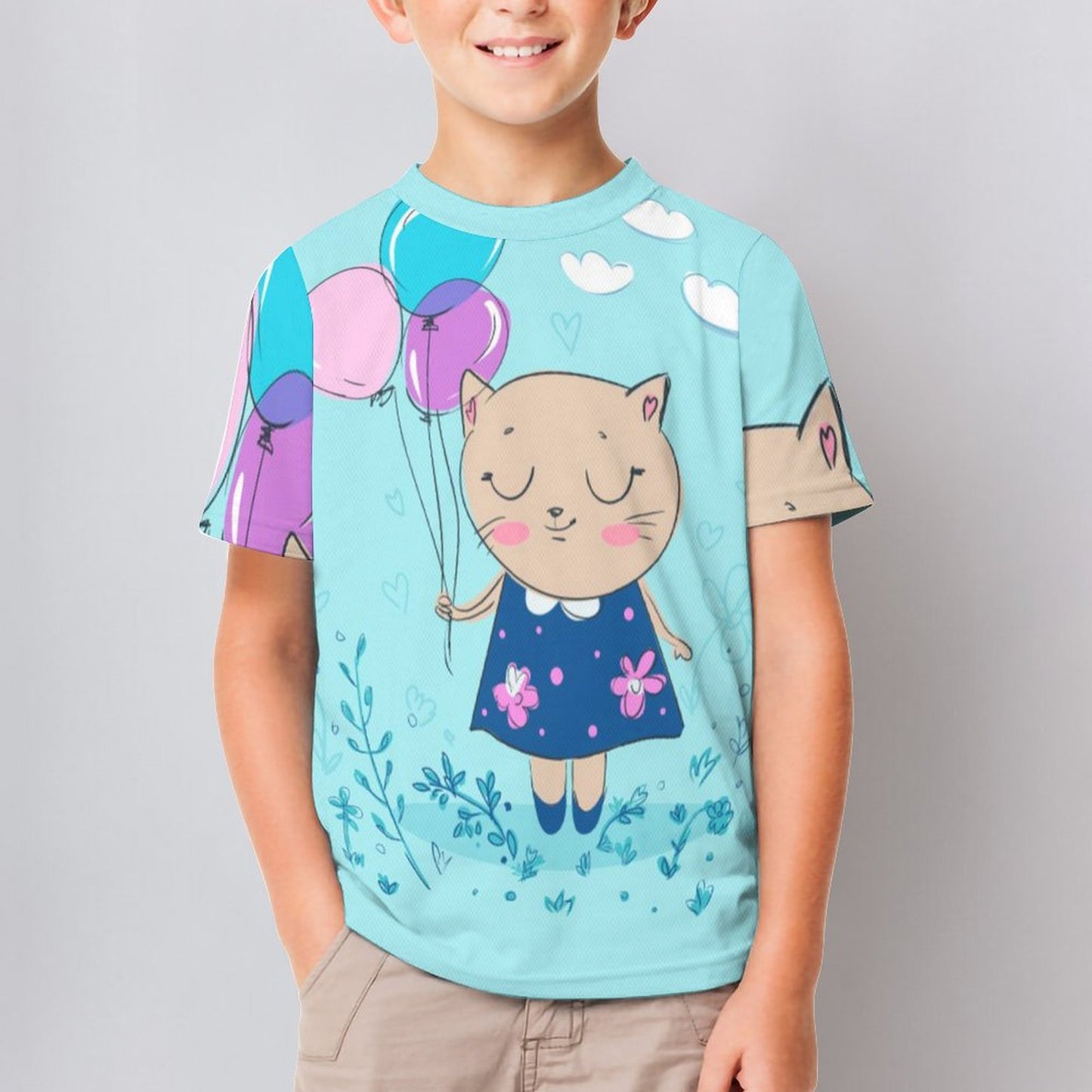 Playera para Niño Personalizable de Algodón | Diseña con su Dibujo