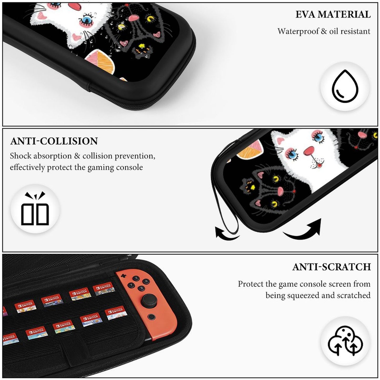 nda Rígida Personalizada para Nintendo Switch 2 | Estuche de Viaje EVA