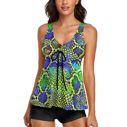 Tankini Tallas Grandes Personalizado | Traje de Baño con Short