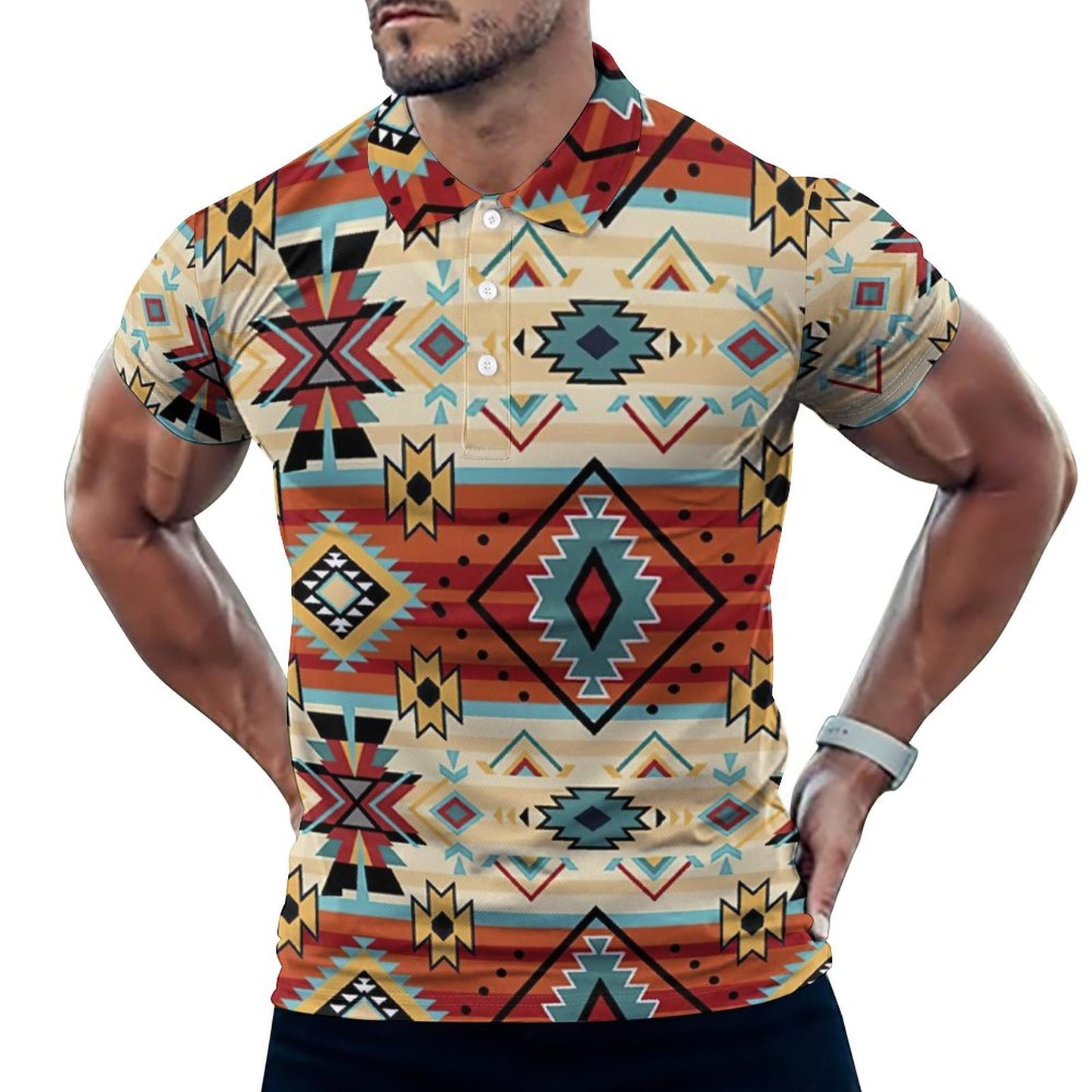 Polo Técnica Personalizada Hombre | Malla Transpirable | Talla Europea