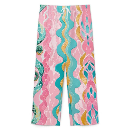 Pantalón Hombre Pierna Ancha con Cordón Ajustable y Diseño Personalizado