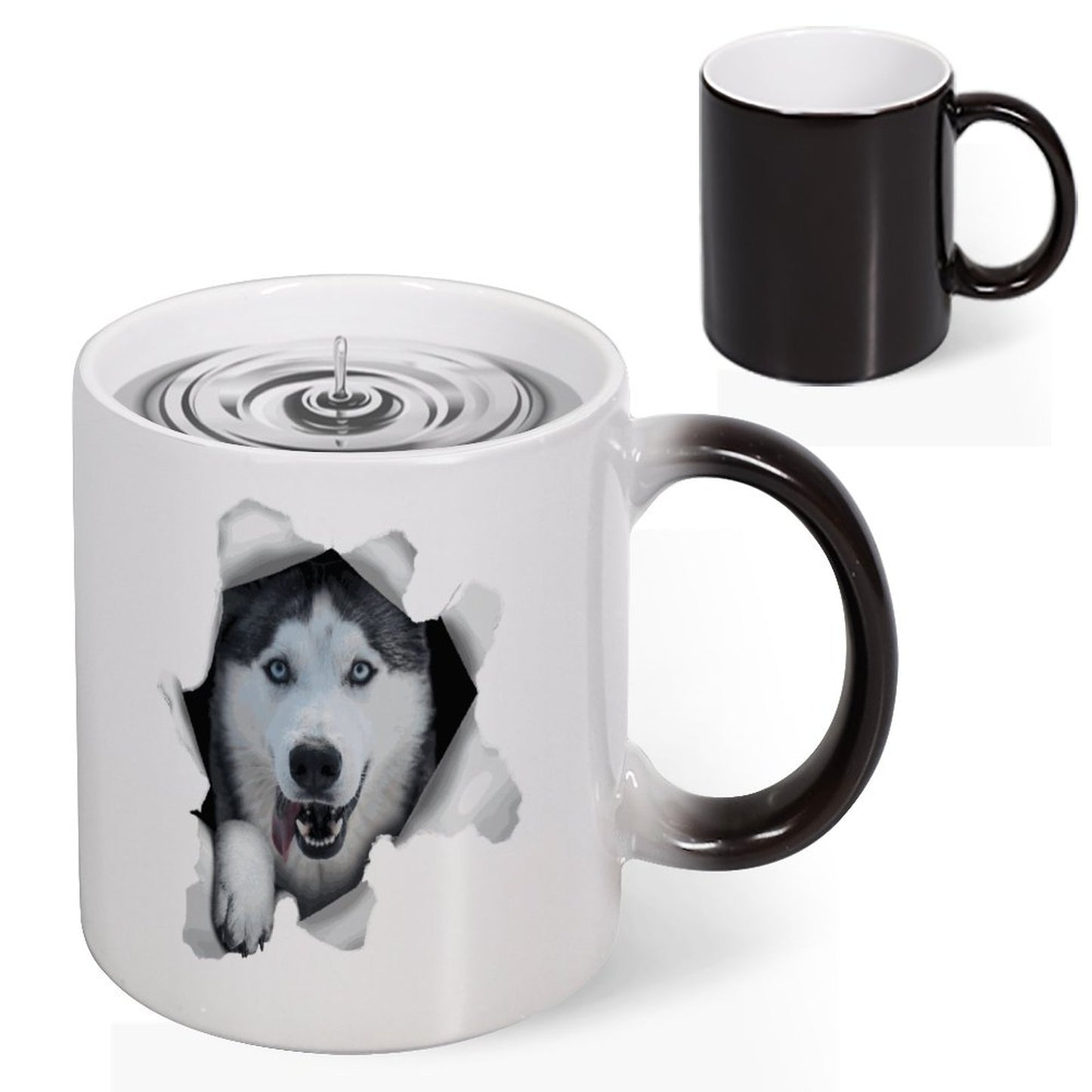 Taza Mágica Personalizada 11oz | Taza que Cambia de Color con Calor