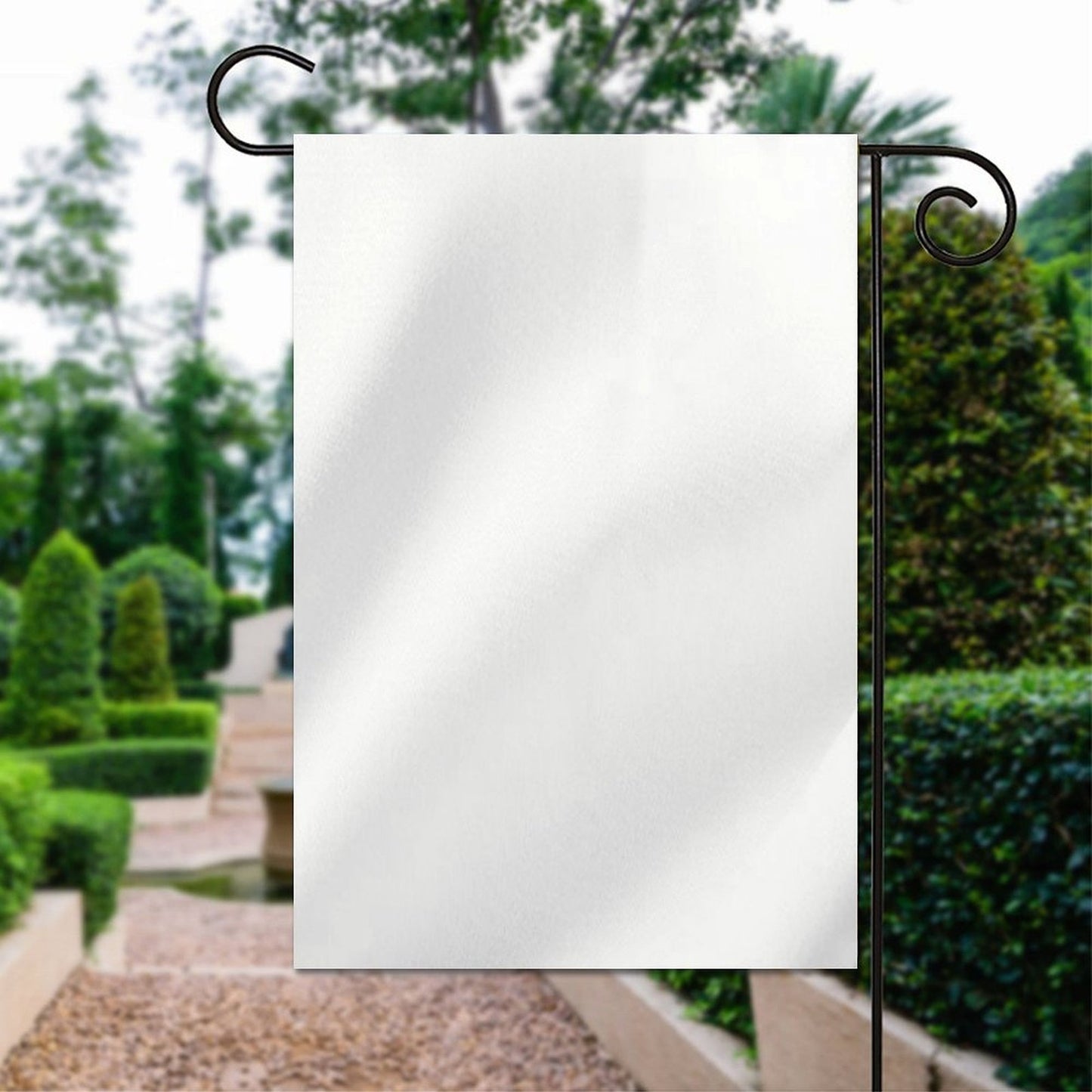 Bandera de Jardín Personalizada | La Bienvenida Perfecta a tu Hogar