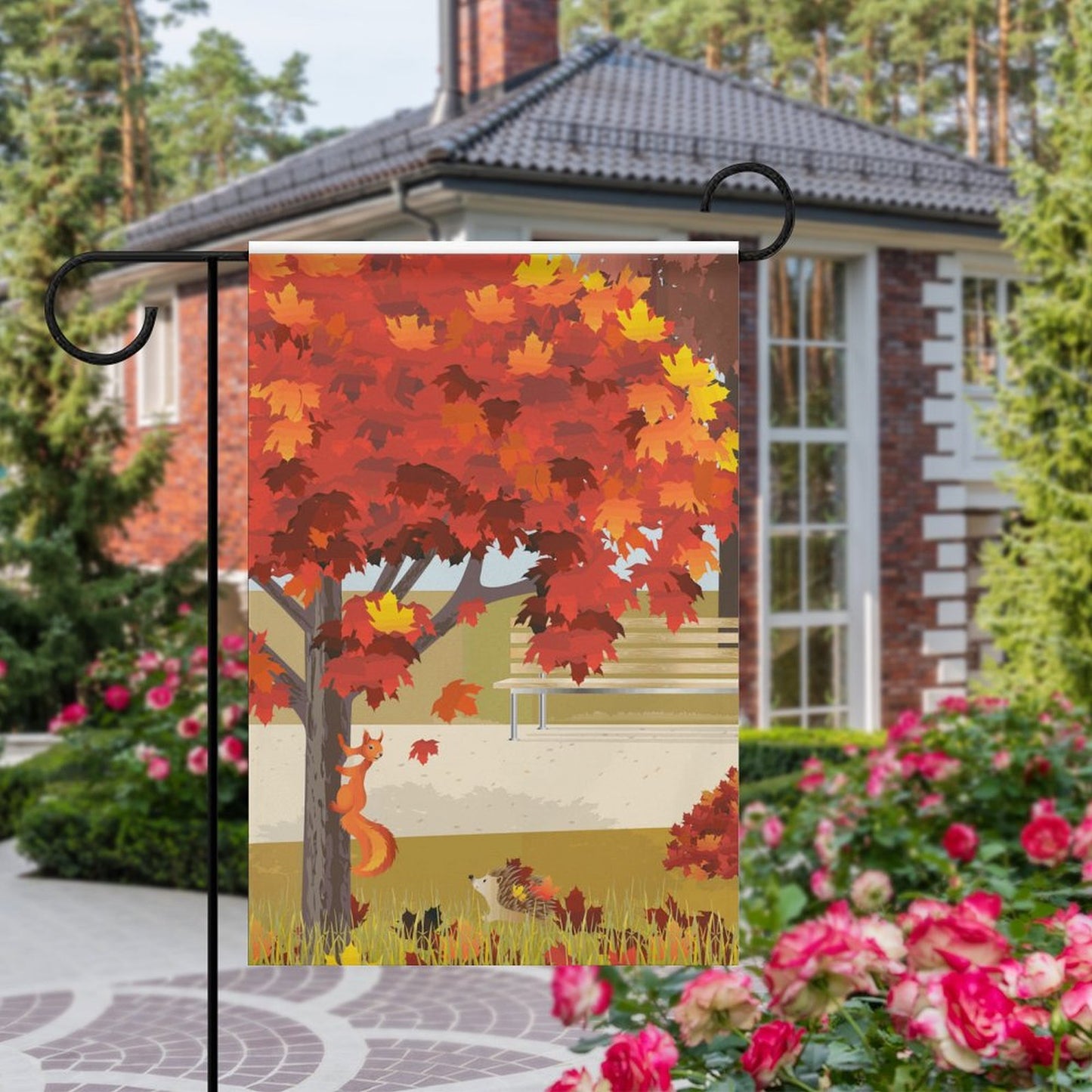 Bandera de Jardín Personalizada | La Bienvenida Perfecta a tu Hogar