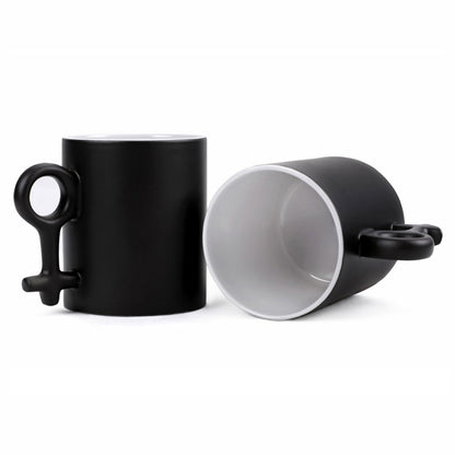 Set Tazas Mágicas Pareja Personalizadas | Foto Aparece con Calor