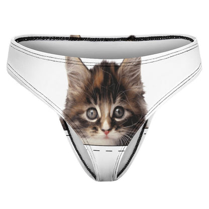 Tanga de Algodón Personalizada con Foto | Ropa Interior Sexy México