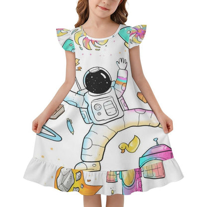Camisola para Niña con Olanes Personalizable