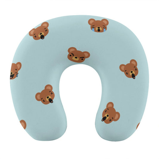 Almohada de Viaje Personalizada | Cojín de Memory Foam para Cuello