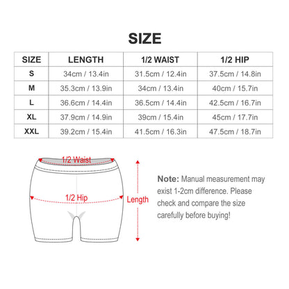 Shorts de Yoga Tiro Alto Ultra Suaves Personalizados | Estampado Completo con Tu Diseño