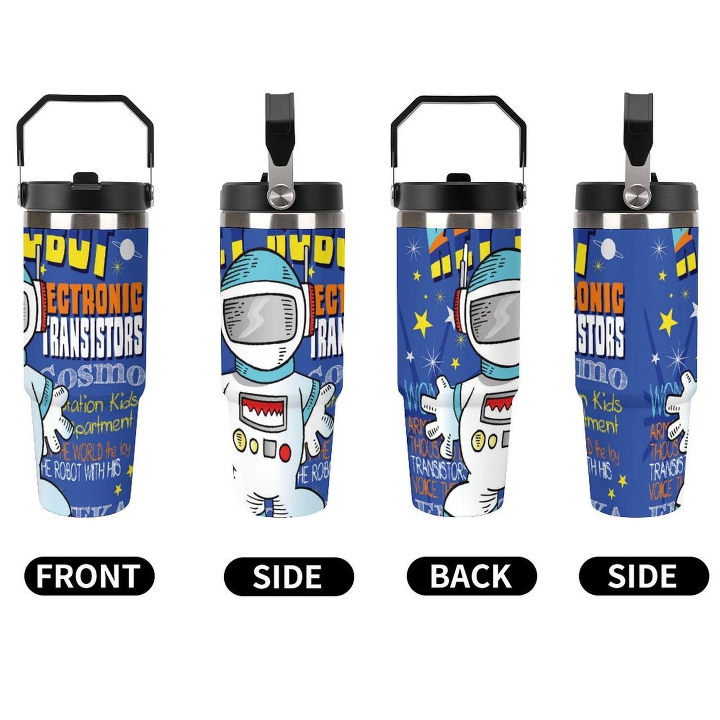Vaso Térmico Personalizado de Acero Inoxidable para Auto 30oz