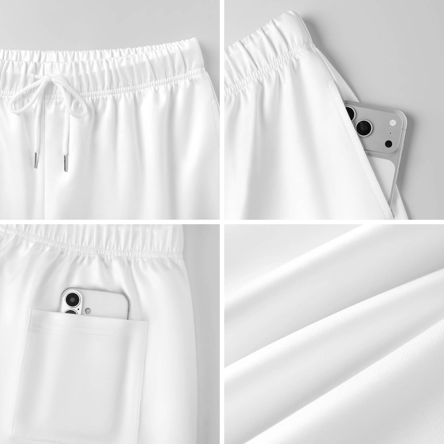 Pantalón Hombre Pierna Ancha con Cordón Ajustable y Diseño Personalizado