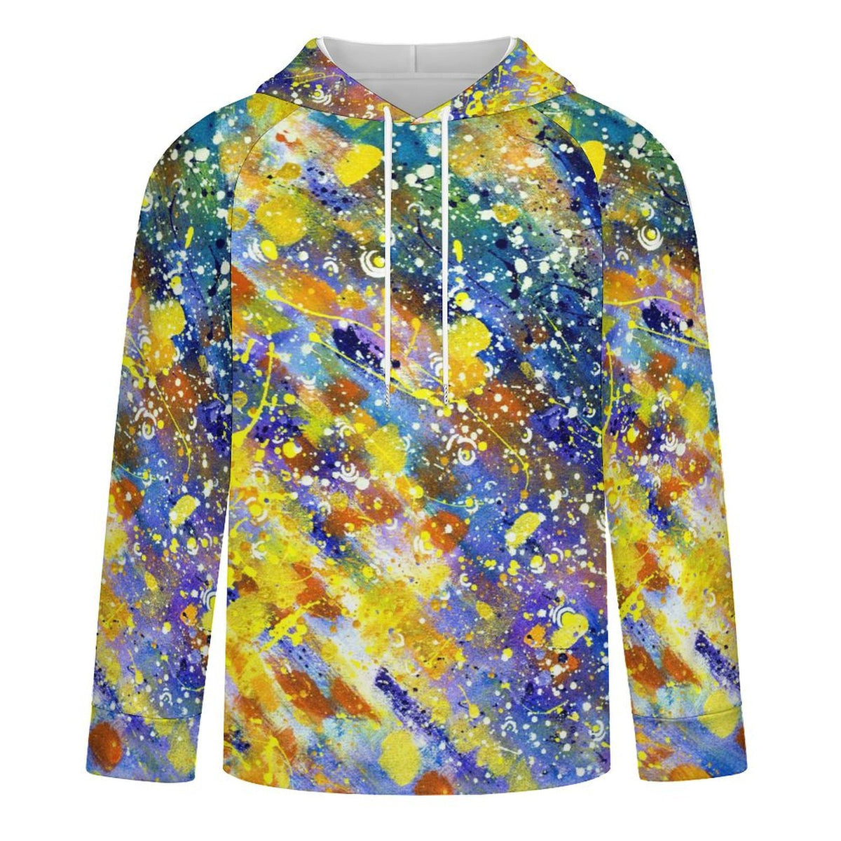 Sudadera con Capucha y Manga Ranglán Holgada para Hombre