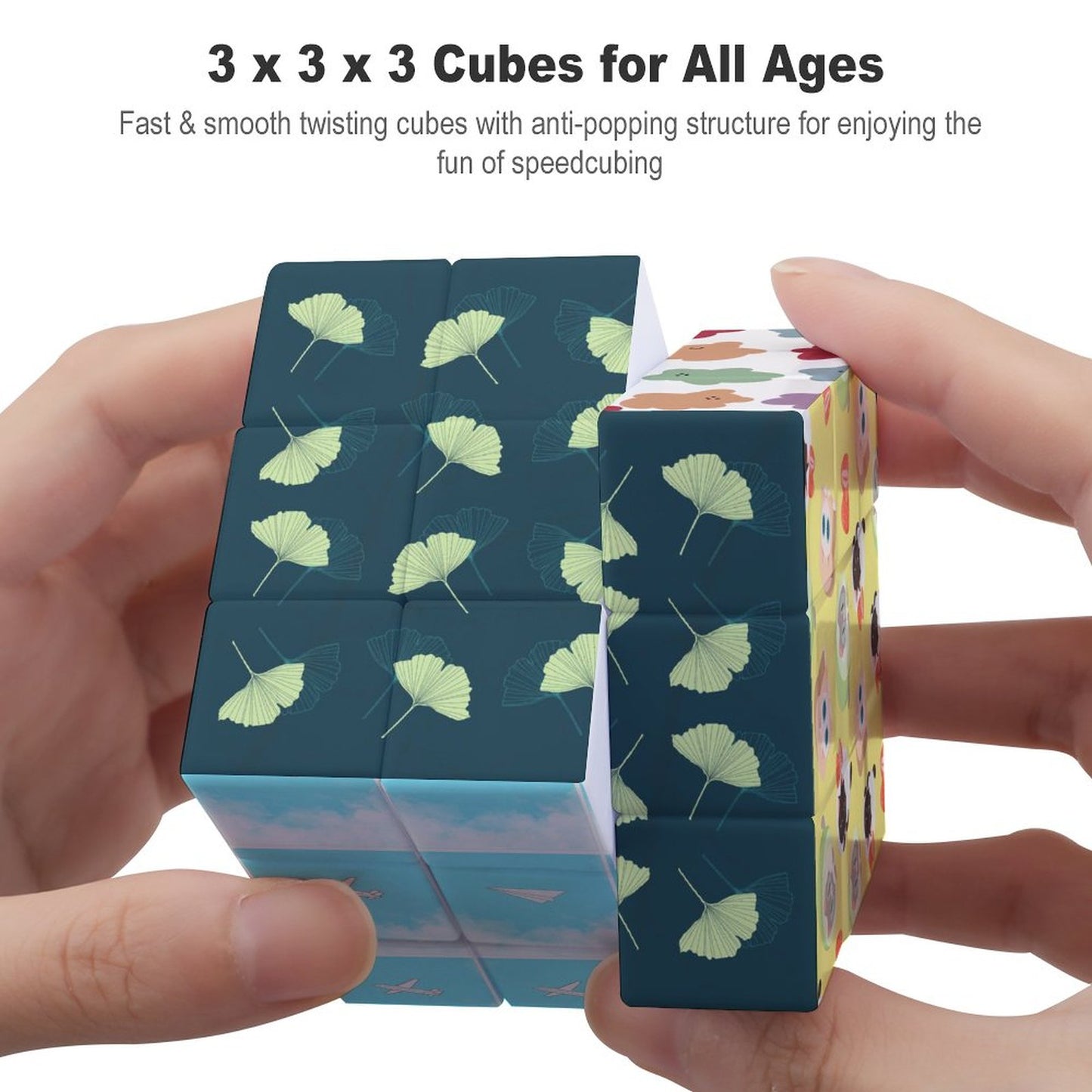 Cubo Rubik Personalizado con Foto 3x3 | Impresión UV Permanente
