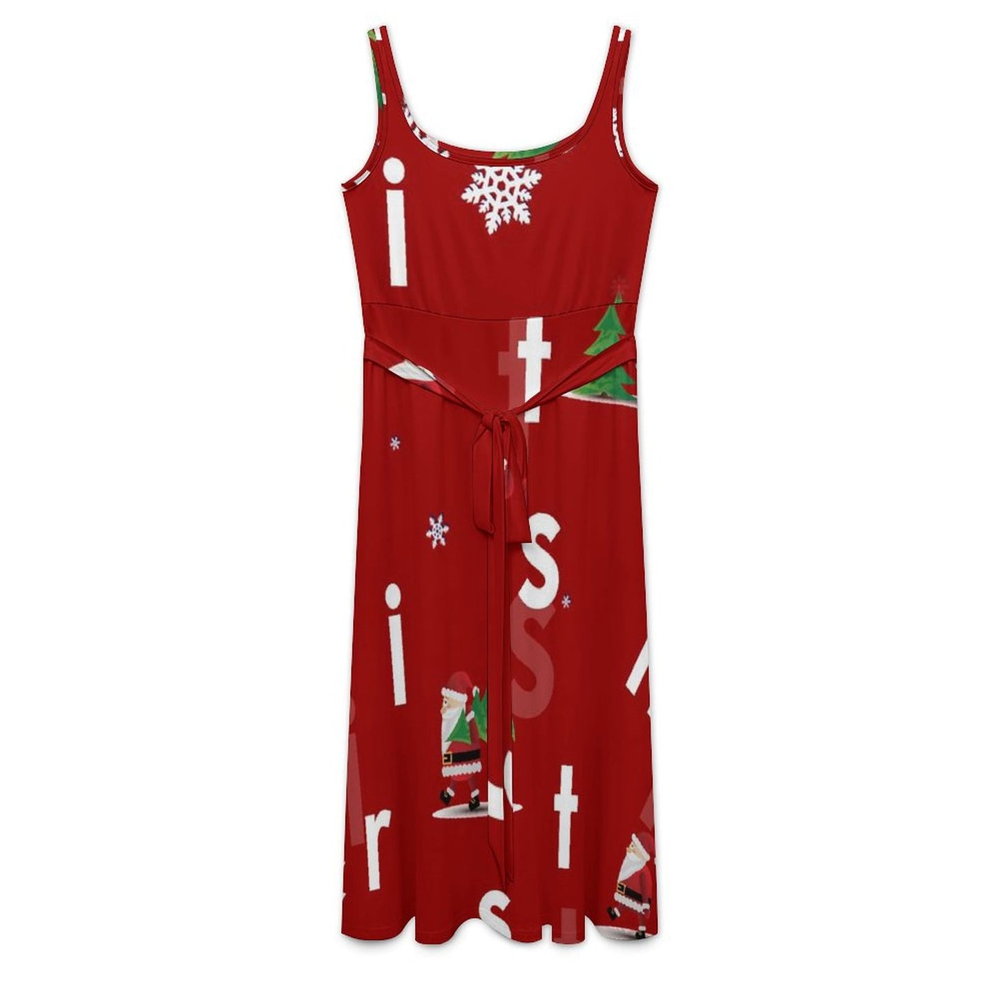 Vestido sin Mangas Personalizable con Foto | Tela Suave Seda de Leche