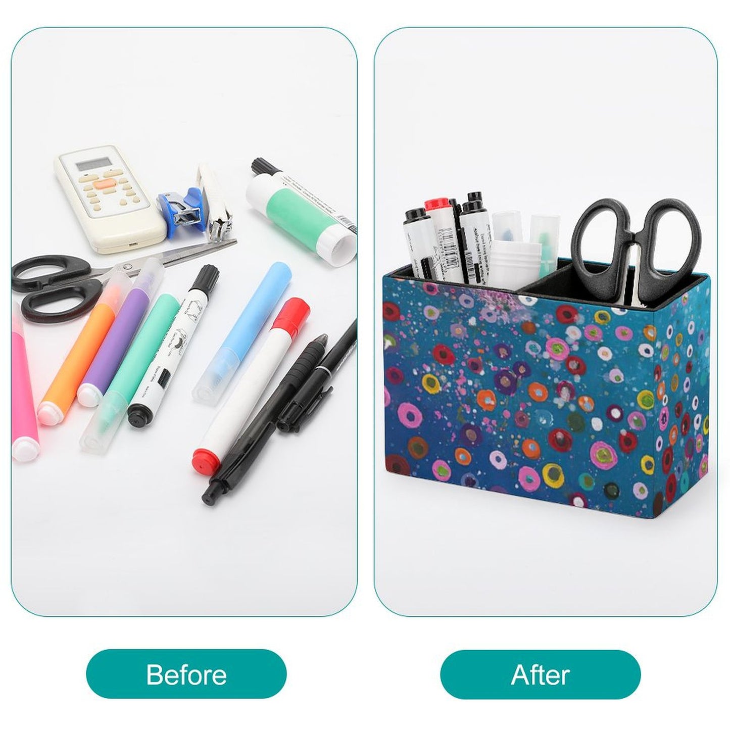 Organizador de Escritorio de Piel | Para un Espacio Profesional