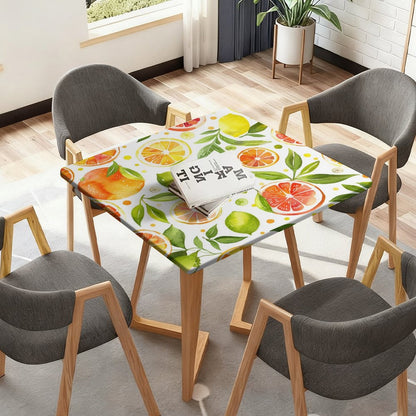 Mantel Ajustado para Mesa Cuadrada | El Escudo Anti-Derrames para Fiestas