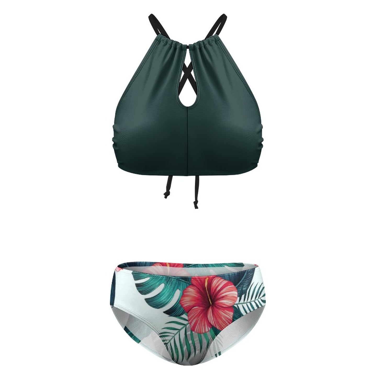 Bikini Triángulo Halter Personalizado | Ajuste Regulable y Realce