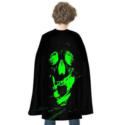 Capa de Halloween Personalizada | Disfraz Satén Reversible 70cm