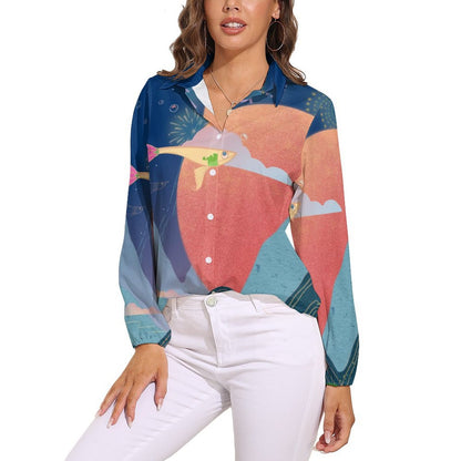 Blusa Camisera Personalizada para Mujer | Diseña con Tu Foto/Logo