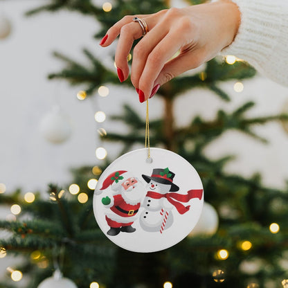 Un Legado en Cerámica: Tu Adorno Navideño con Foto de Alta Calidad