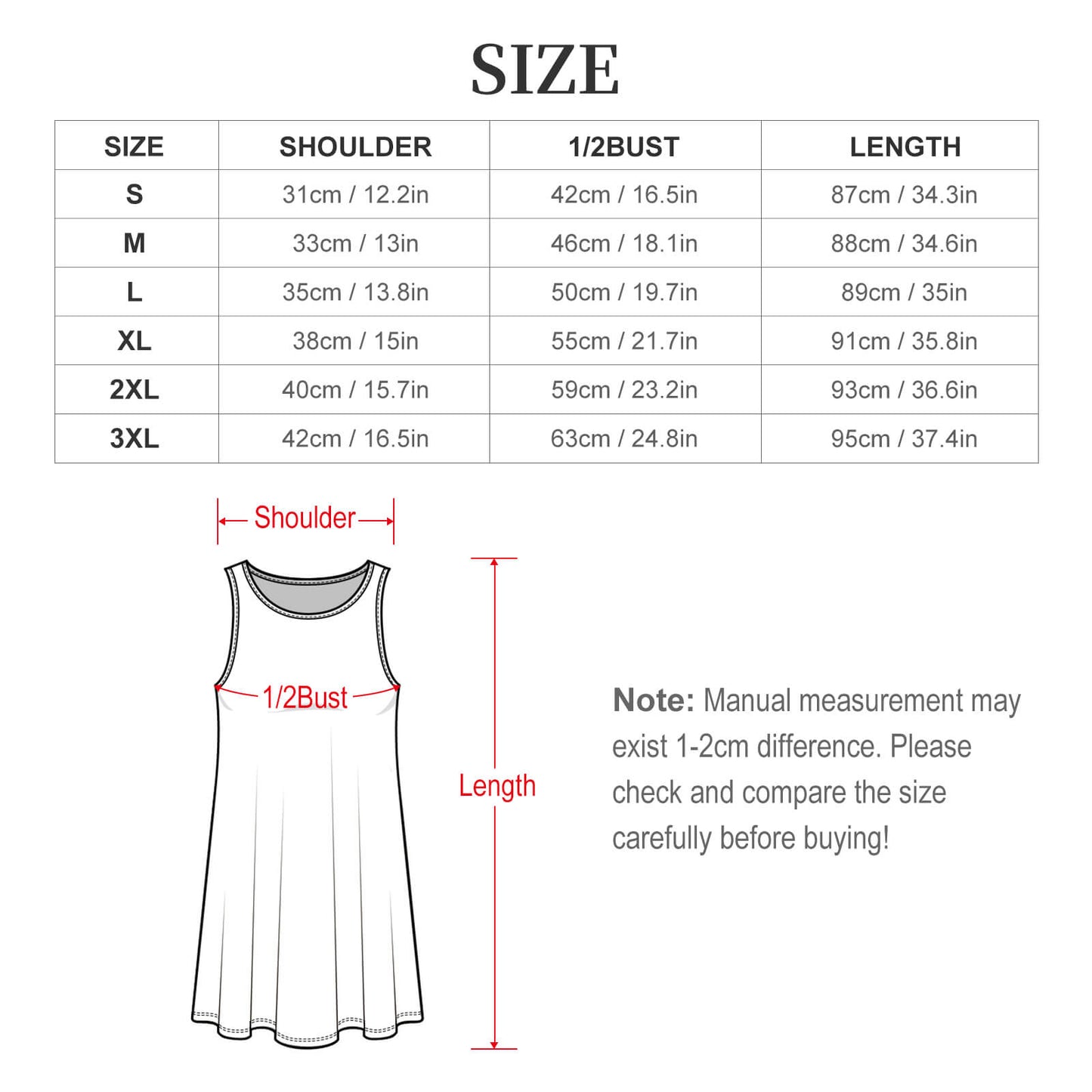 Vestido Sin Mangas Personalizado | Maxi Vestido con Foto a Tu Medida