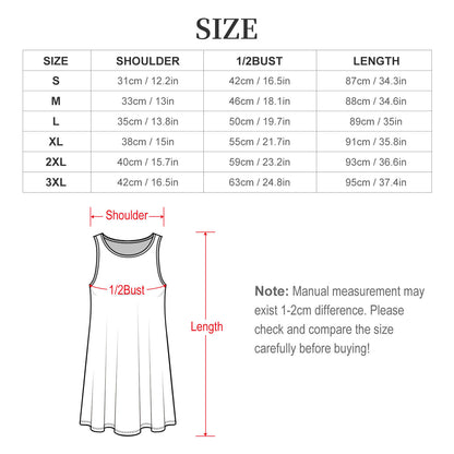 Vestido Sin Mangas Personalizado | Maxi Vestido con Foto a Tu Medida