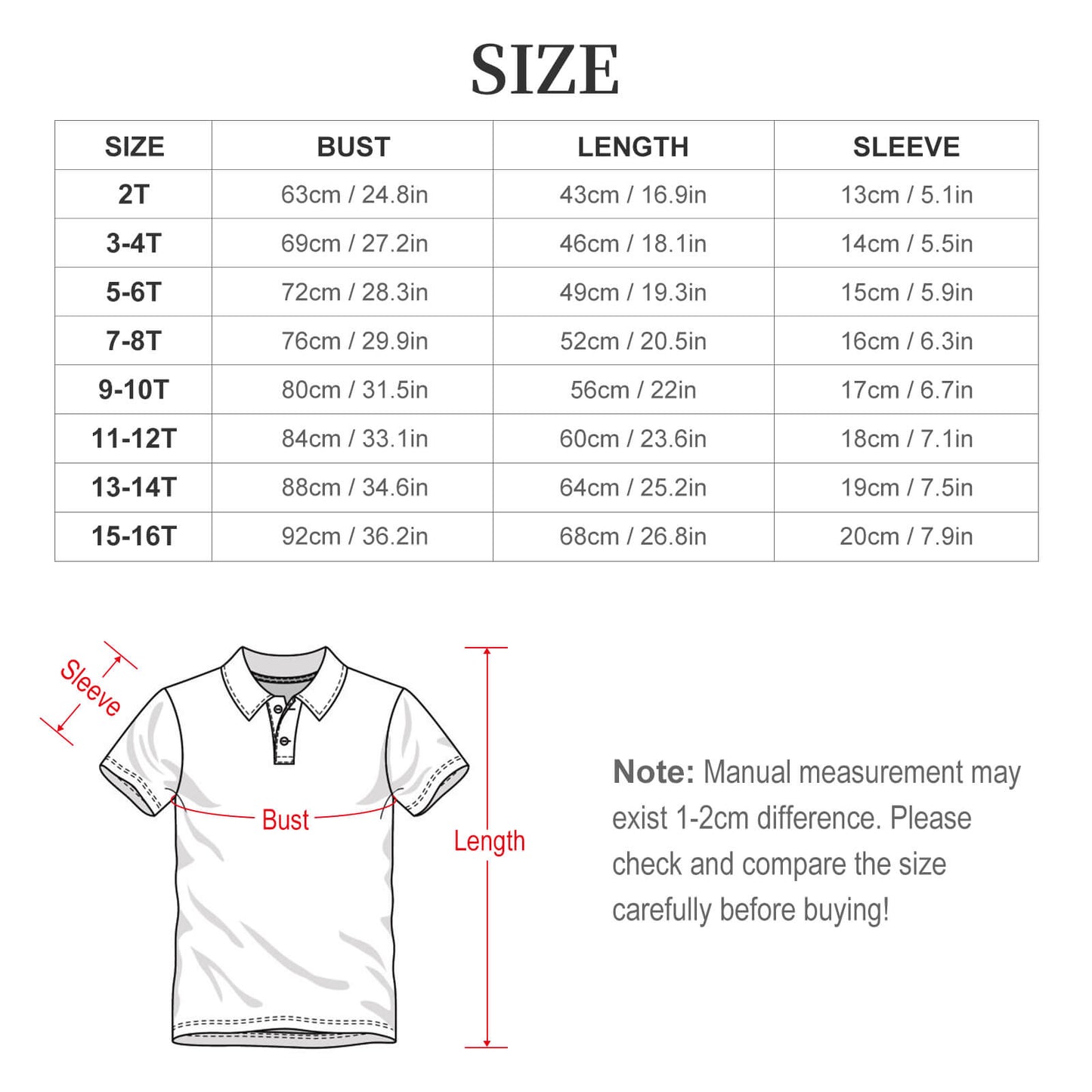 Polo Personalizada para Niño | Playera con Foto o Diseño Infantil